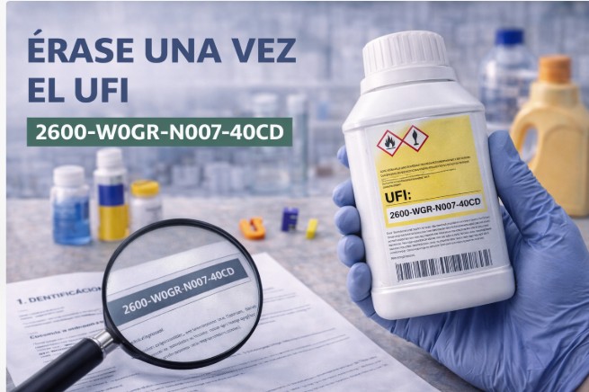 Código UFI para la notificación toxicológica según el Anexo VIII del Reglamento CLP
