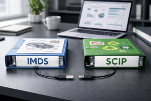 Relación entre IMDS y la base de datos SCIP para la notificación de sustancias SVHC en artículos del sector automoción