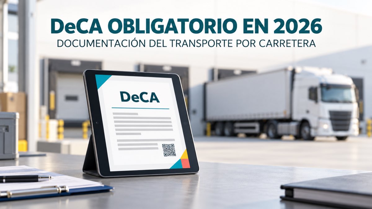 DeCA obligatorio en 2026 y su relación con el transporte ADR