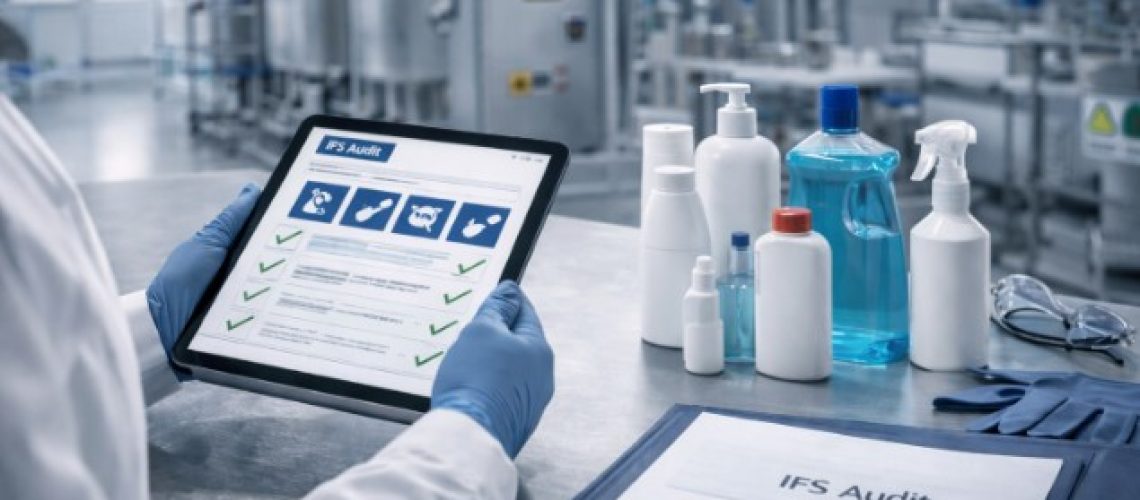 Certificación IFS HPC aplicada a fabricantes de productos químicos y de cuidado personal para consumidor final