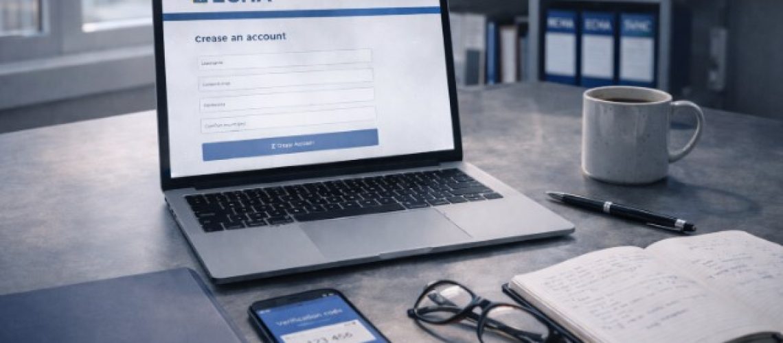 Creación de una cuenta en la ECHA mediante REACH-IT para acceder a IUCLID y realizar notificaciones PCN