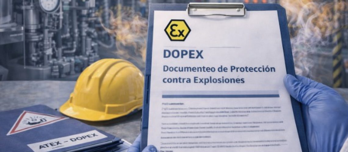 Documento ATEX o DOPEX para la evaluación y prevención del riesgo de explosión en instalaciones industriales