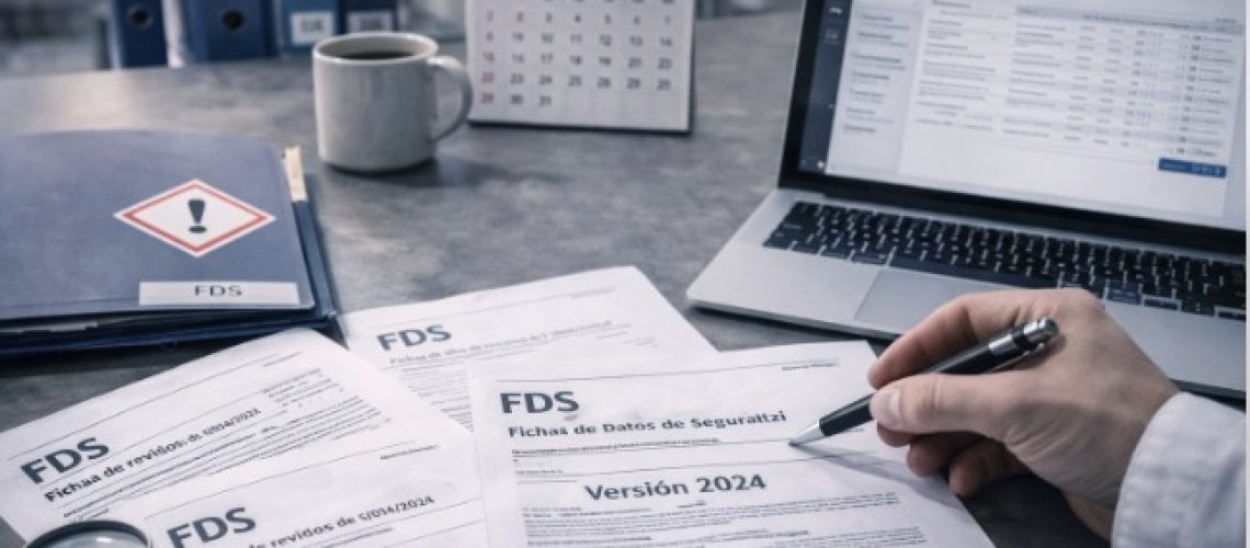 Criterios para el versionado y la actualización de fichas de datos de seguridad conforme al Reglamento REACH
